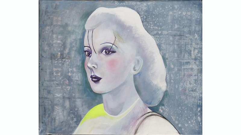 Martial Raysse, "Radieuse des nuages", 2012